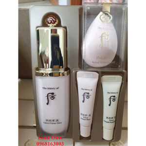 Set kem lót  Whoo Velvet Primer Base Special