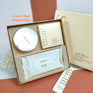 Bộ Phấn nước Su:m37 Time Energy Dazzling Metal Cushion SPF50+ PA+++ 50g