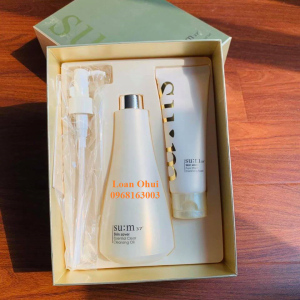 Dầu tẩy trang Su:m 37 Skin Saver Essential Cleansing Oil Special Set
