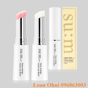 Set Son Dưỡng 2SP Su:M 37 Time Energy Moist Lip Balm