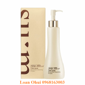 Sữa rửa mặt làm sạch sâu Su:m37 Skin Saver Essential Cleansing Foam