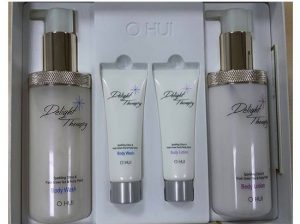 Set sữa tắm, dưỡng thể Ohui Delight Therapy Body Lotion Wash